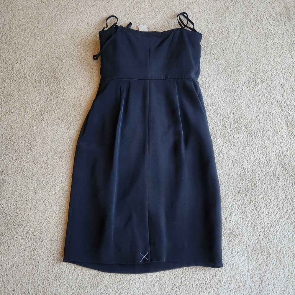 NWT Anne Klein Silk Cocktail Evening LBD Dress--straps or strapless - Picture 10 of 15